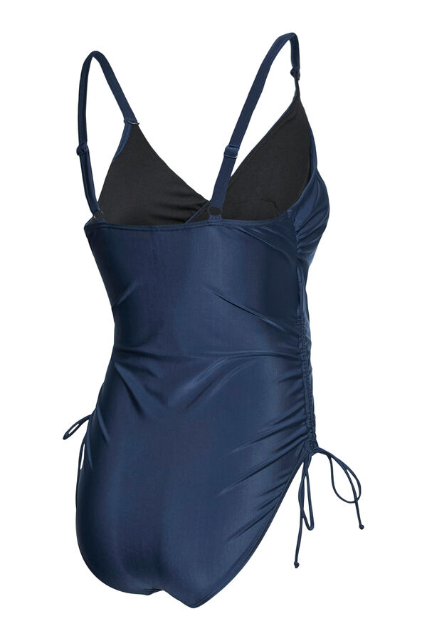 Mamalicious Fato de banho maternity e amamentação azul