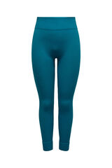 Only Play Leggings compridas el&aacute;sticas caneladas azul