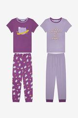 Penti Pack 2 conjuntos de pijama largos estampado
