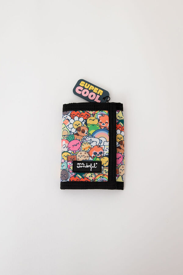 Mr. Wonderful Monedero - Personajes Wonder estampado