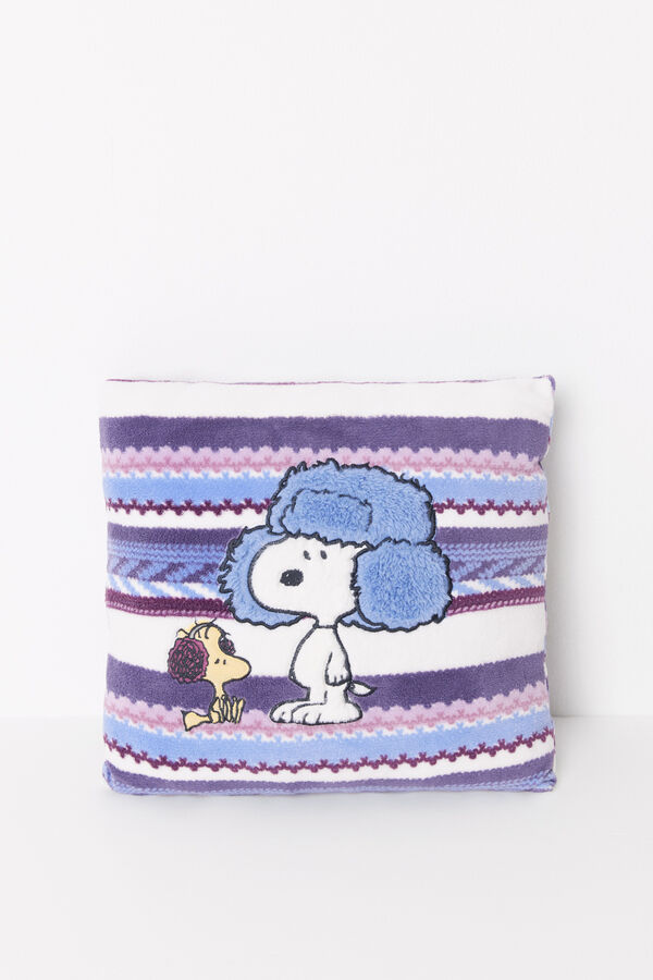 Women'secret Coj&iacute;n tacto suave &eacute;tnico Snoopy estampado