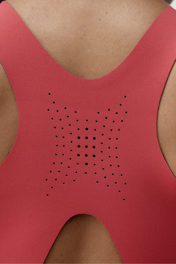 Born Living Yoga Sujetador top deportivo Denise coral&nbsp; rojo