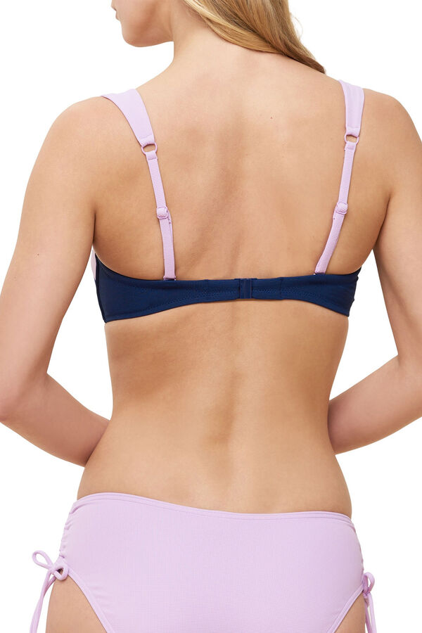 Triumph Top bikini bandeau Summer Glow morado/lila