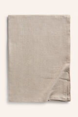 Calma House Colcha de lino y algod&oacute;n Leuka nude