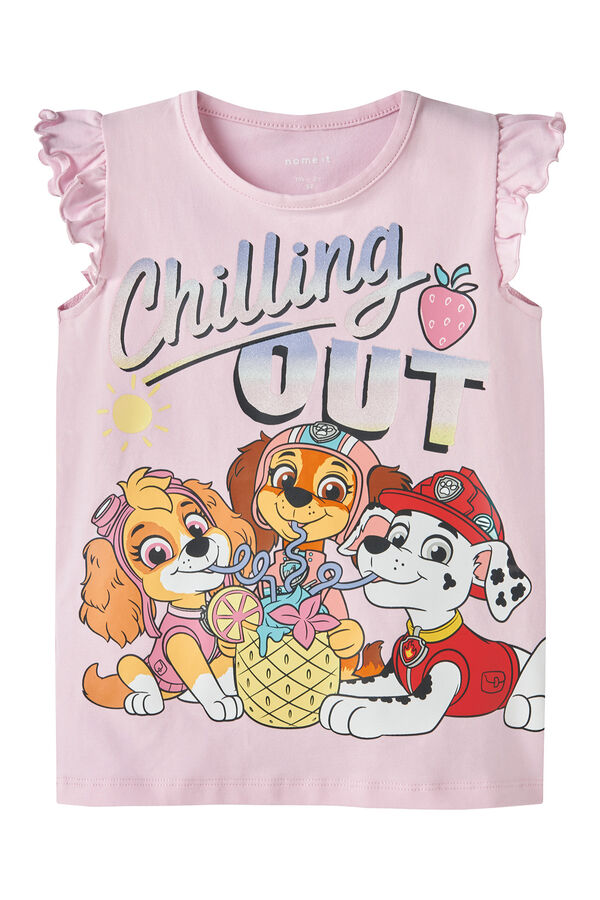 Name it Camiseta Patrulla Canina ni&ntilde;a rosa