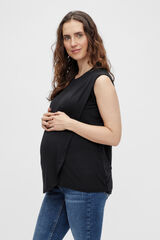 Mamalicious Camiseta sin mangas doble funci&oacute;n maternity preto