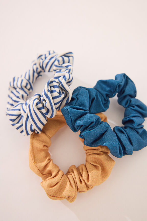 Women'secret Pack mini scrunchies multicolor estampado