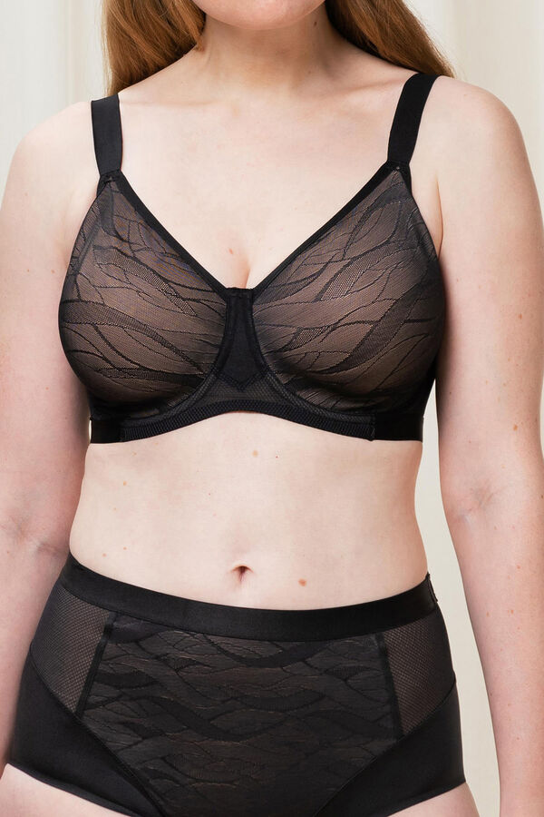 Triumph Sujetador reductor Airy Sensation W01 negro