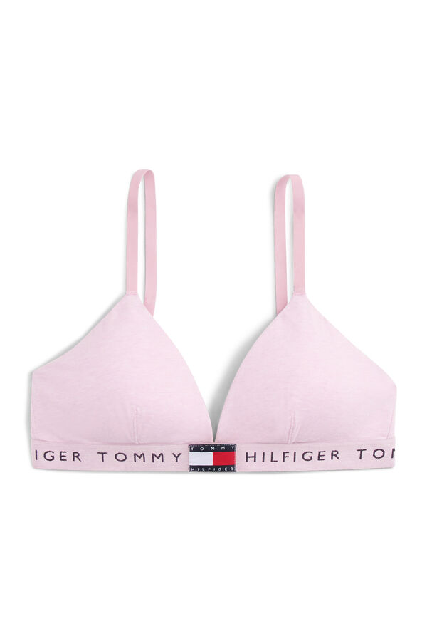 Tommy Jeans Soutien triangular  rosa