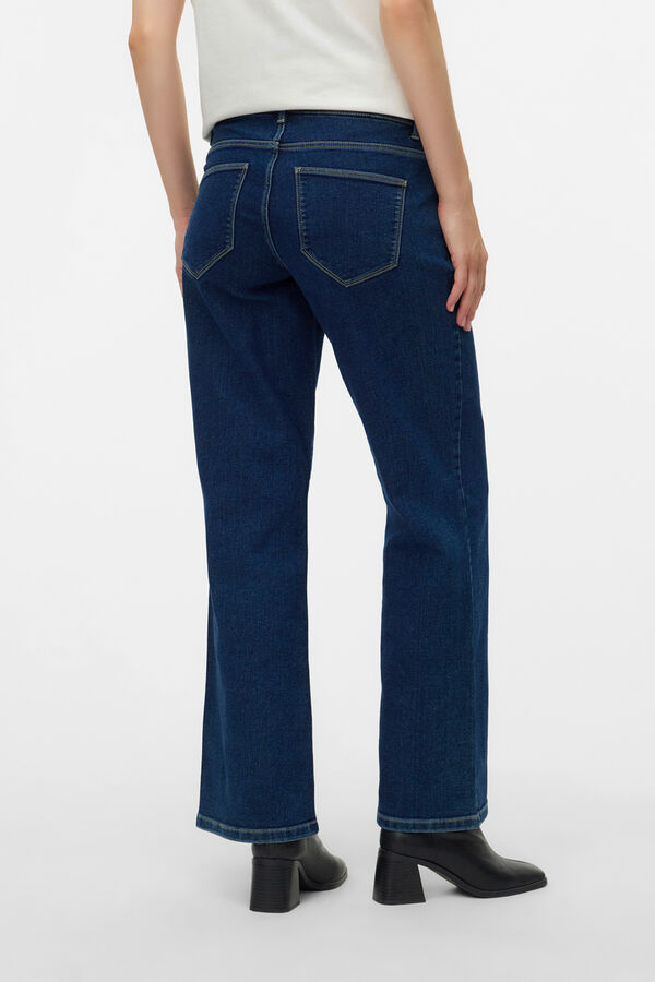 Mamalicious Vaquero ancho maternity azul