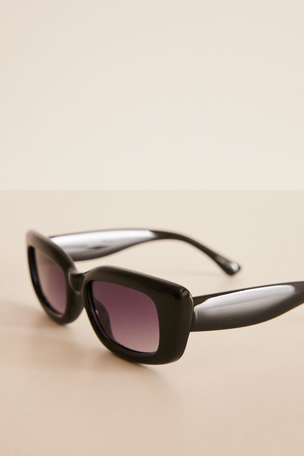 Women'secret Capa para &oacute;culos de sol preto estampado