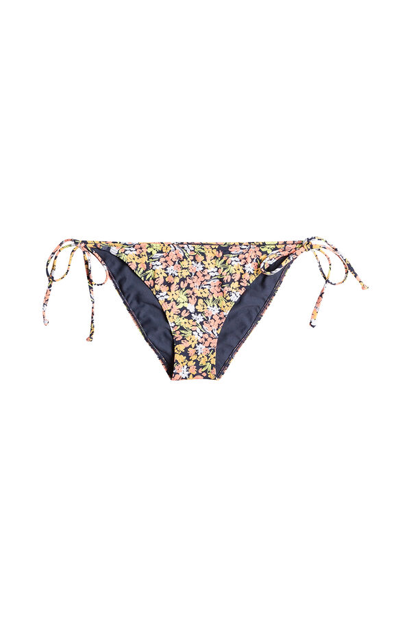 Womensecret Printed Beach Classics - Cuecas de biquíni com laçadas laterais ajustáveis para mulher estampado
