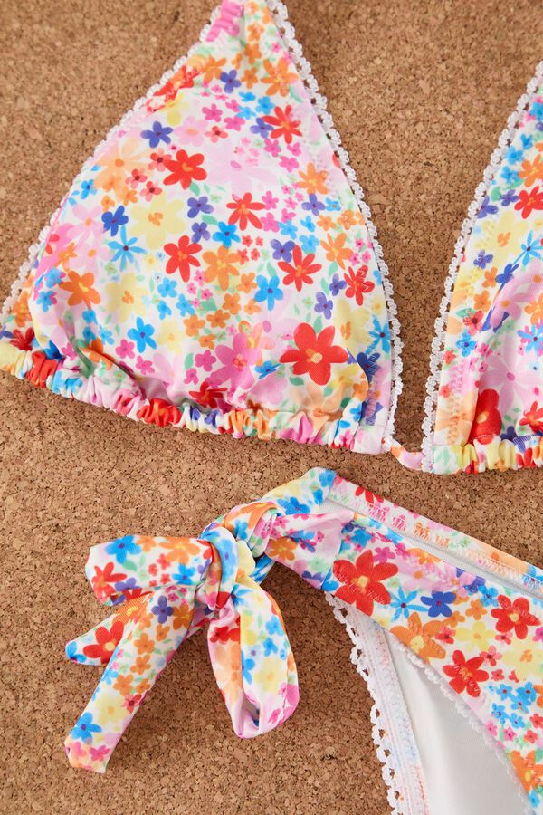 Trendyol Bikini con estampado floral estampado