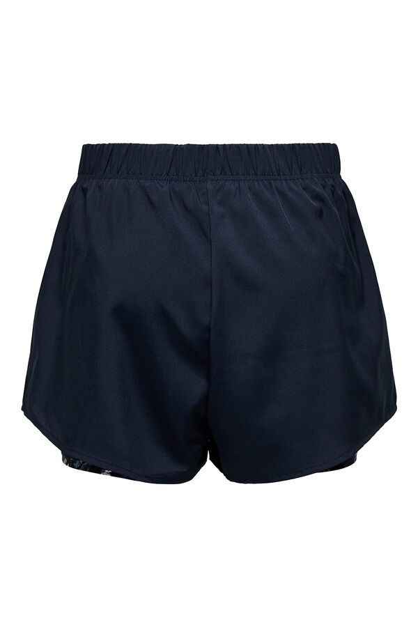 Only Play Shorts de treino solto com tecido B-Dry azul