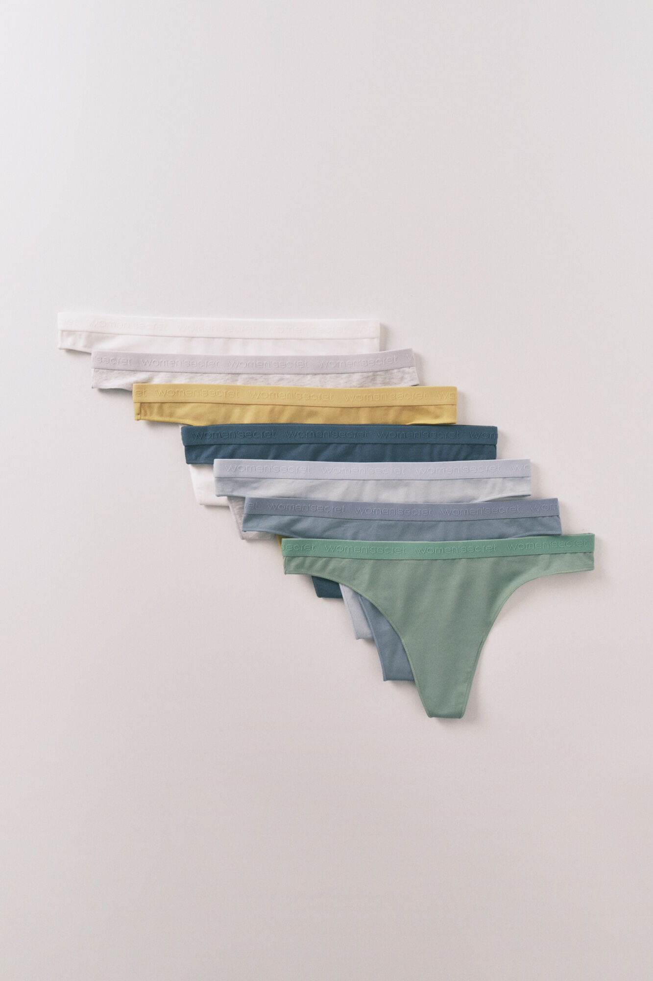Women'secret Pack 7 tangas super soft logo