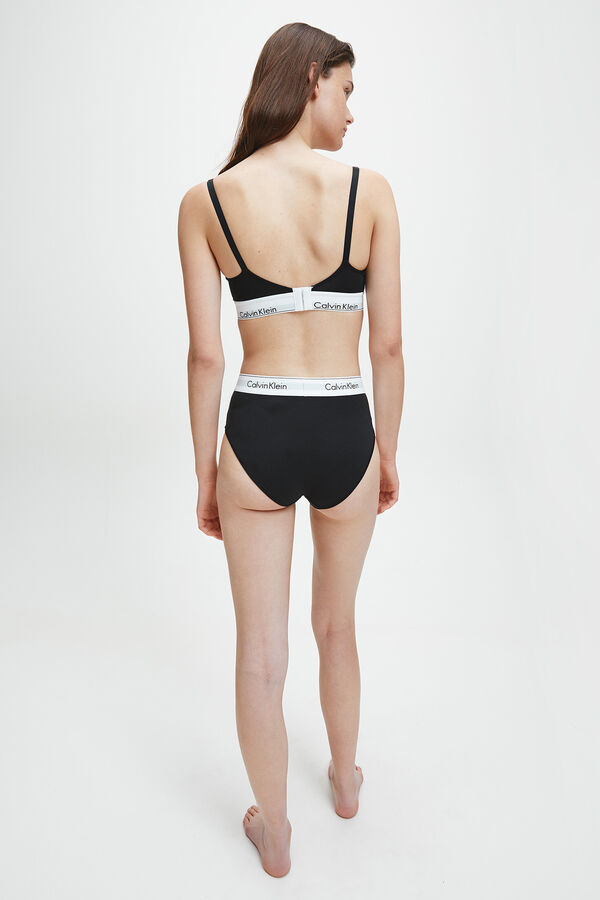 Calvin Klein Top de maternidade algod&atilde;o com c&oacute;s da Calvin Klein preto