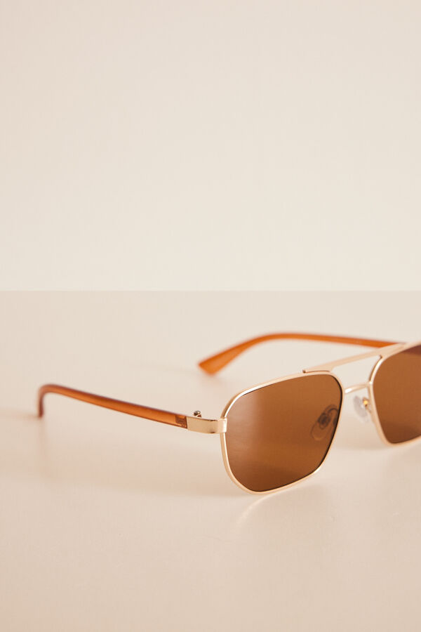 Women'secret Capa para &oacute;culos de sol laranja bege