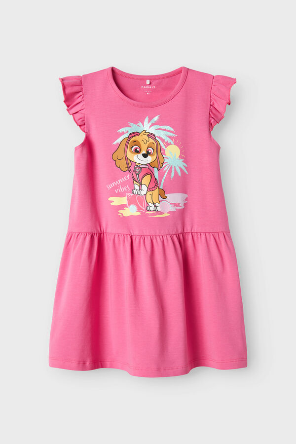Name it Vestido Patrulla Canina morado/lila