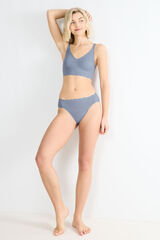 Sloggi Braga Cl&aacute;sica gris