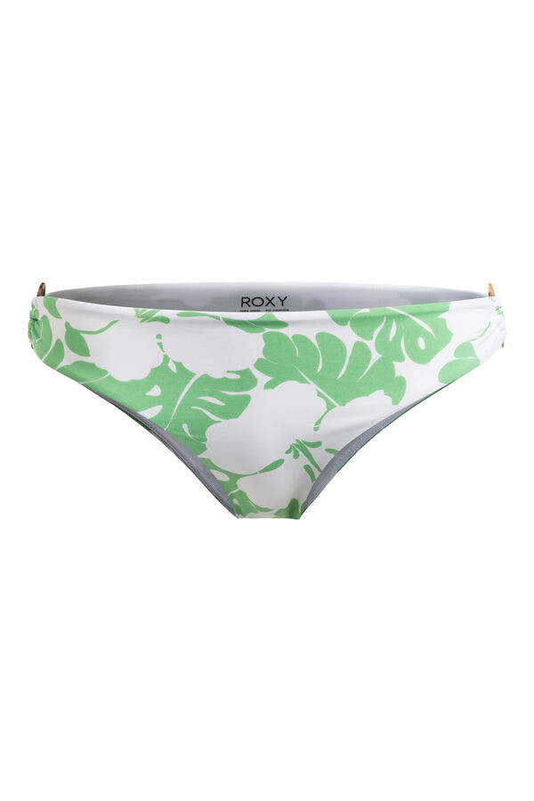 Roxy Cuequinha de biquíni de cobertura moderada para Mulher verde