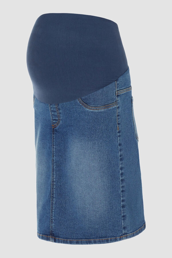 Womensecret Saia jeans maternity  azul