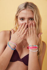 HI&BYE Sujetador relleno encaje burdeos burdeos