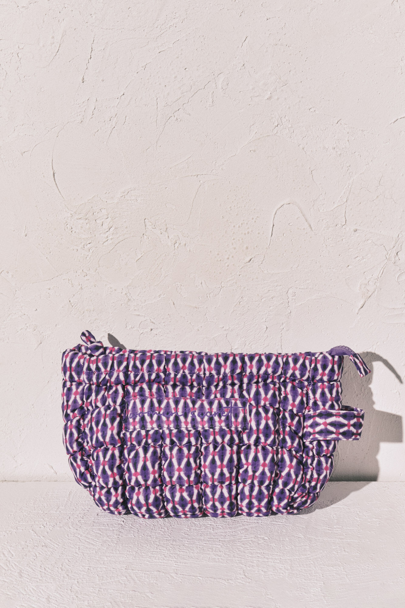 Women'secret Necessaire m&eacute;dia acolchoada roxa