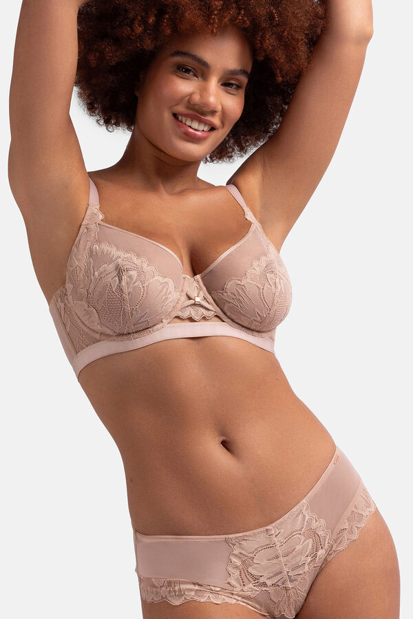 Dorina Suti&atilde; com enchimento sem com aro rosa