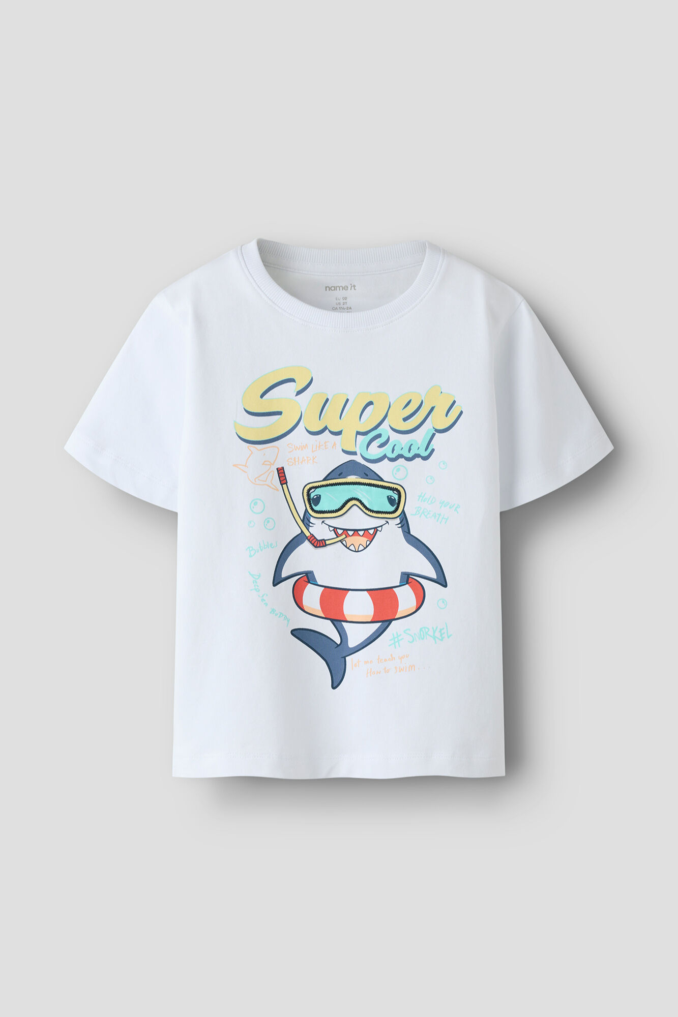 Name it T-shirt 3D manga curta para menino