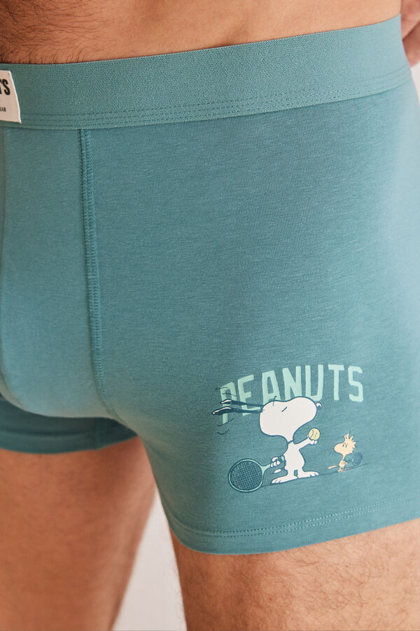 Women'secret Pack 2 calzoncillos b&oacute;xer algod&oacute;n Snoopy verde