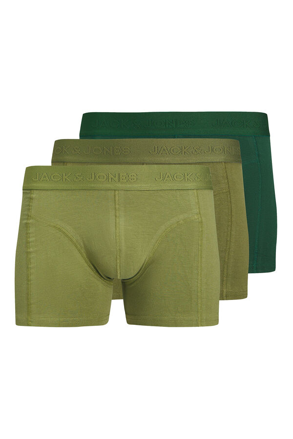 Jack & Jones Pack 3 Boxer verde