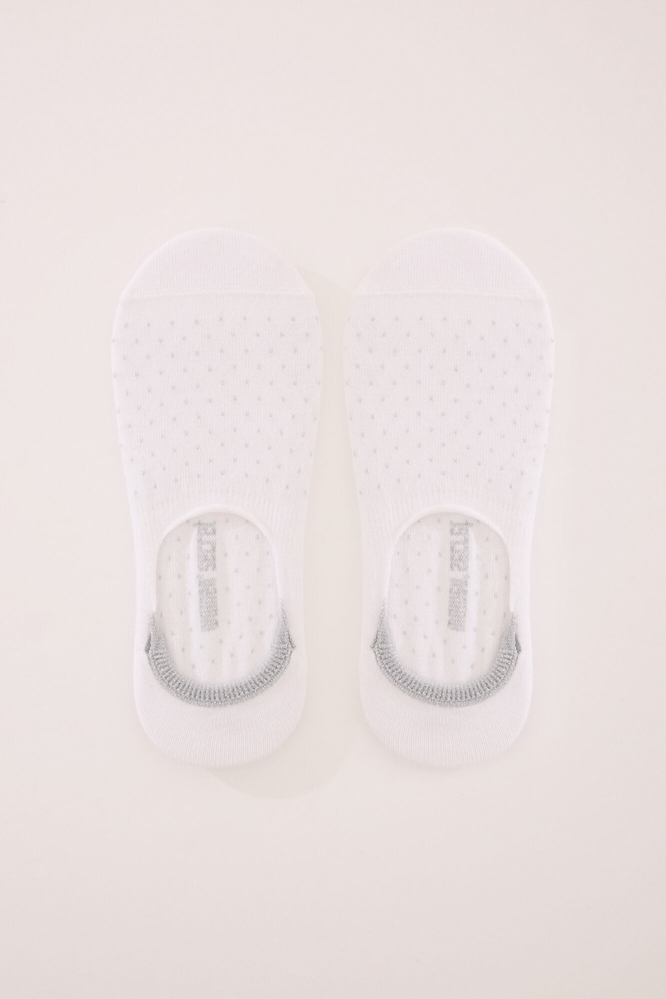 Women'secret Meias invis&iacute;veis brancas com flechas