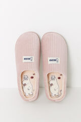 Women'secret Chinelos de veludo rosa Moomin vermelho