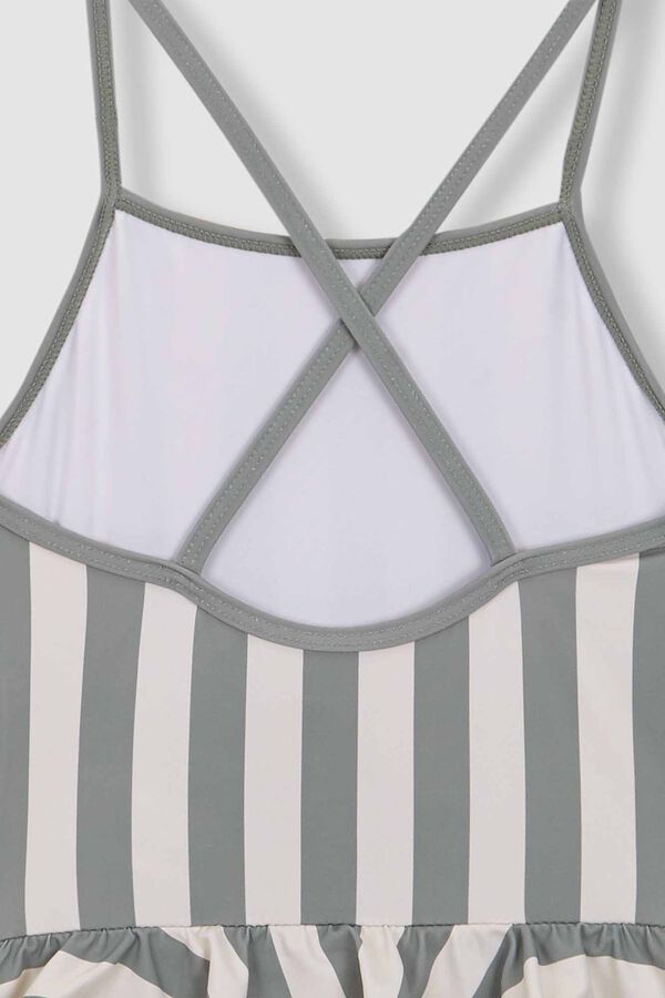 Gocco Maiô riscas cinza cinzento