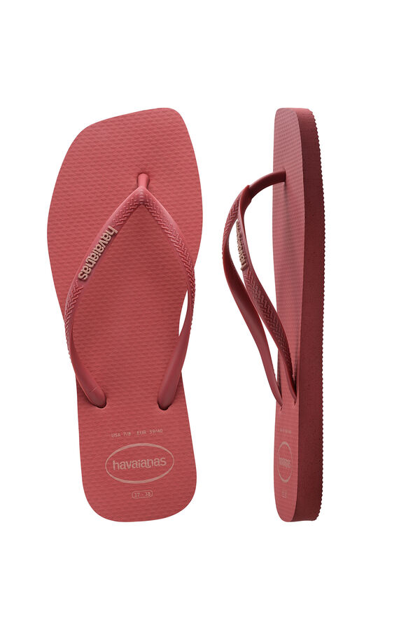 Havaianas Chinelos Havaianas Square Logo Pop Up vermelho