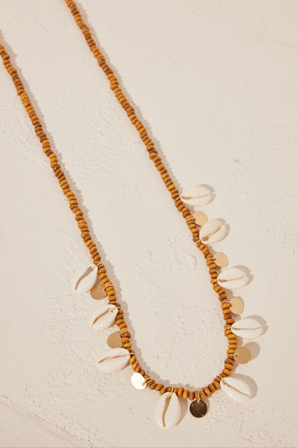 Women'secret P&ecirc;ndulo camel conchas cru