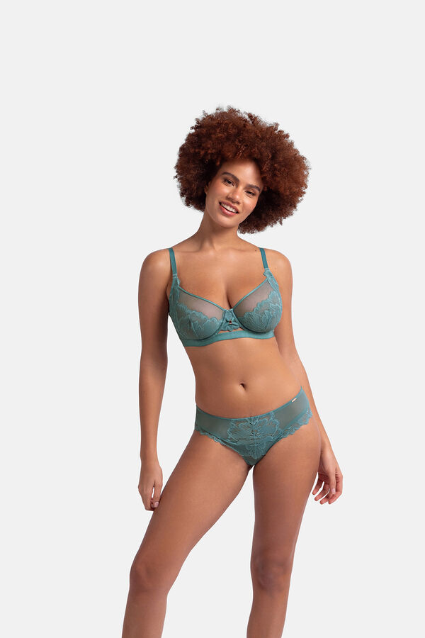 Dorina Calcinha cl&aacute;ssica verde