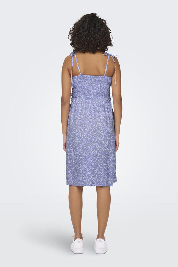 Only Maternity Vestido curto maternity sustent&aacute;vel rosa