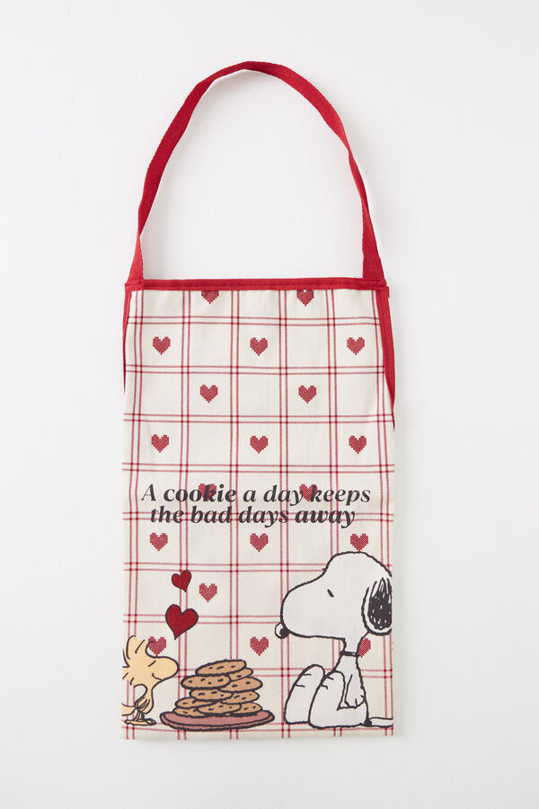 Women'secret Avental cruzado do Snoopy branco