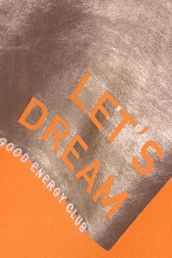 Name it Sweatshirt menina com detalhe prateado vermelho