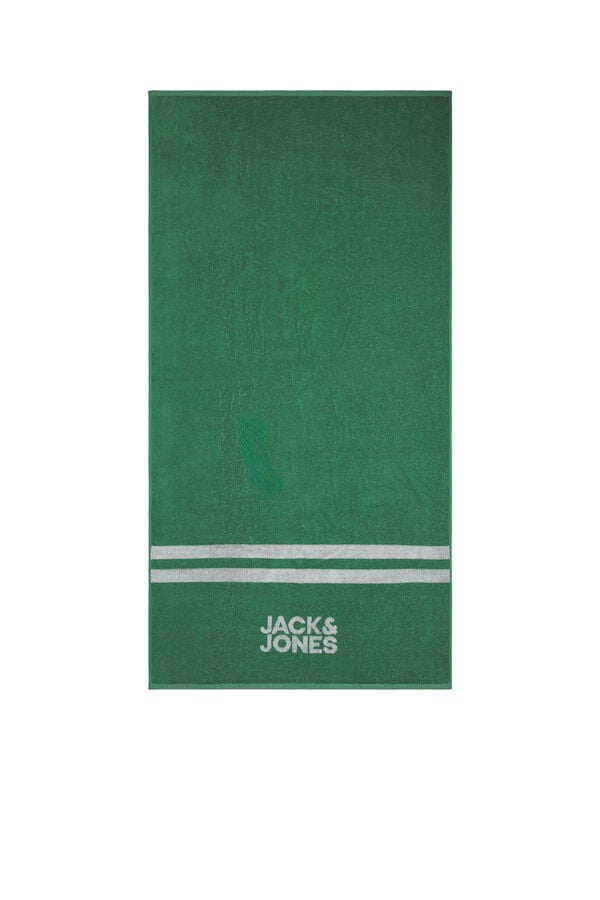Jack & Jones Toalla playa 100% algod&oacute;n verde