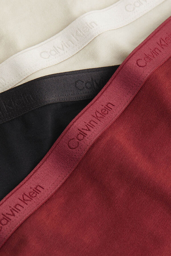 Calvin Klein Pack de 3 bragas logo CK estampado