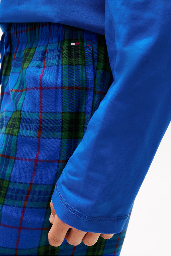 Tommy Hilfiger Set con pijama y zapatillas  azul