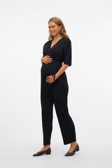 Mamalicious Macacão comprido maternity e amamentação  preto