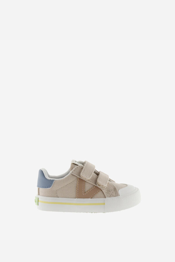 Victoria Zapatillas lona beige