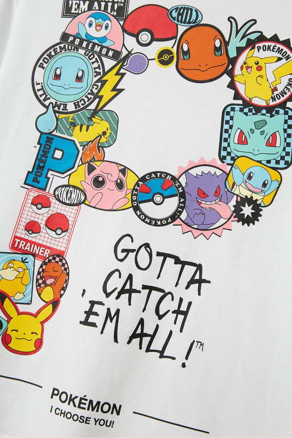 Name it Camiseta Pokemon  blanco