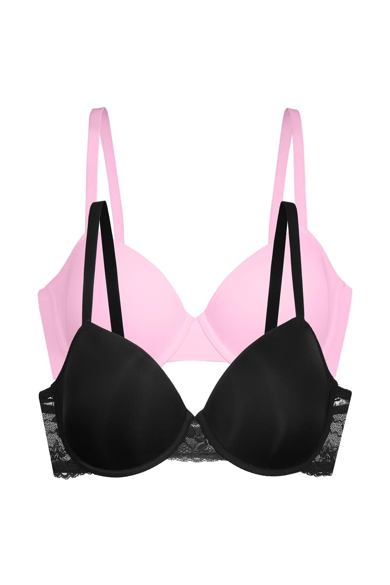 Dorina Pack de 2 sujetadores Demi con relleno