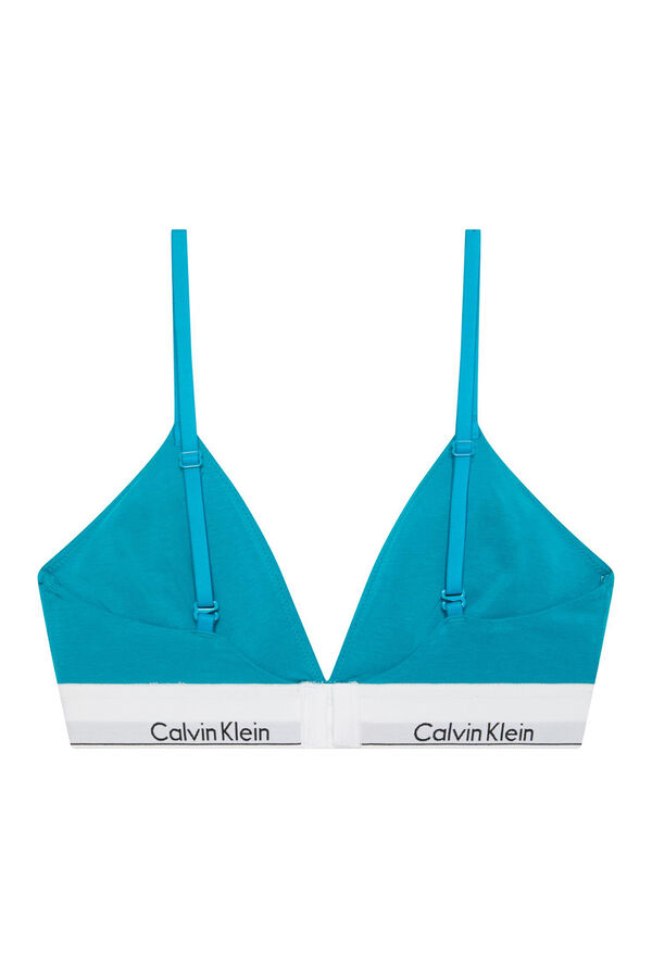 Calvin Klein Soutien triangular azul