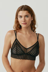 Black Limba Soutien triangular Masaya - Black preto