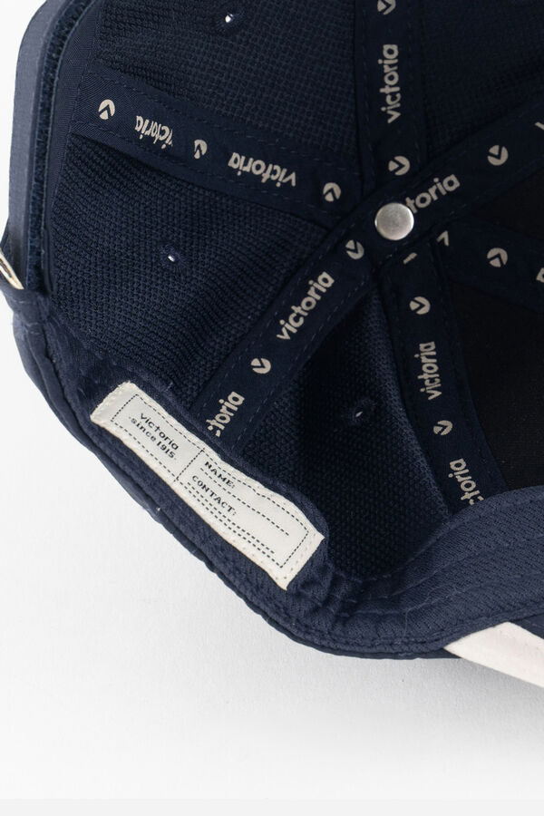 Victoria Bon&eacute; bordado azul